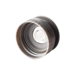 38/400 PP and TPE silicone valve cap for food and condiment, personal care and household care packaging, bottom view