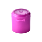 28/415 PP tamper-evident cap for hair care and personal care packaging, back view
