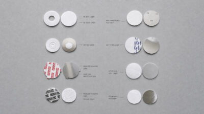 Bottle cap liner guide showing PE foam, induction foil and pressure-sensitive liner types