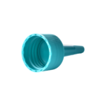 24/410 PP nozzle cap for hair care and personal care packaging, side view